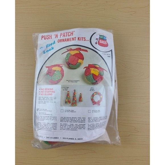 Push 'n Patch Ornament Kits - Picture 1 of 2